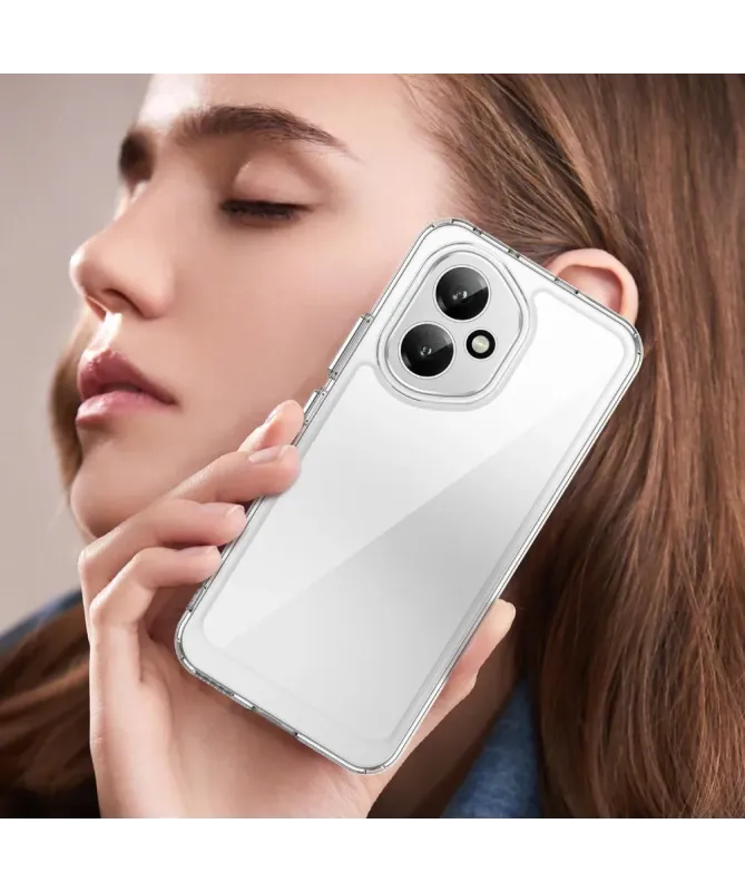 Coque transparente Honor 400 avec protection d'écran en verre trempé