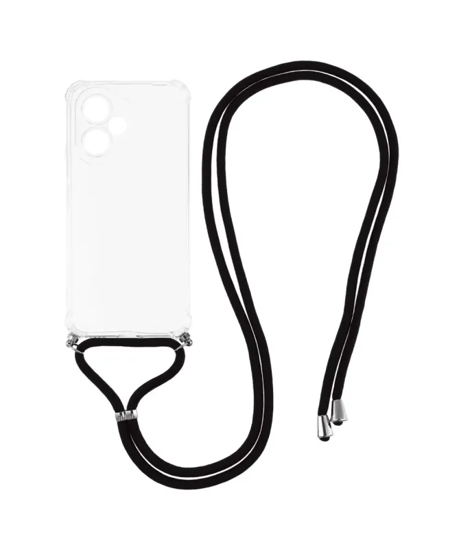 Coque Honor 400 transparente avec cordon | Cléos