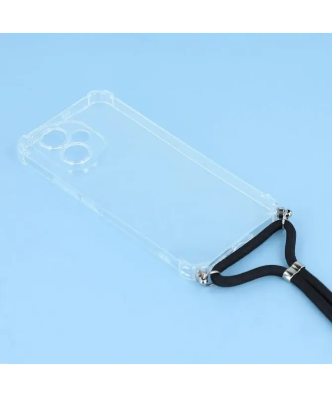 Coque Honor 400 transparente avec cordon | Cléos