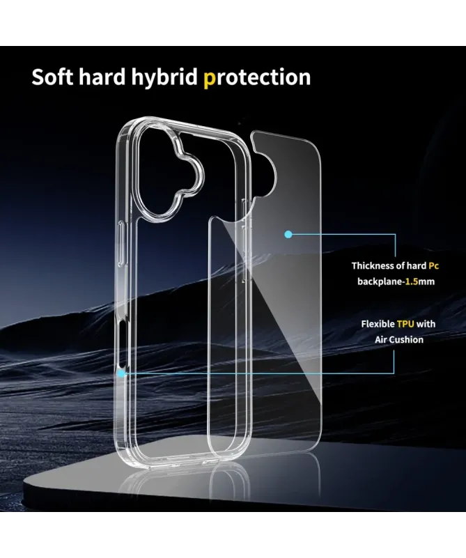Protection Coque iPhone 17 Transparente