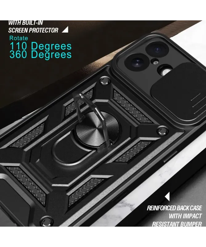 Coque iPhone 17 Camera Slide Fonction Support