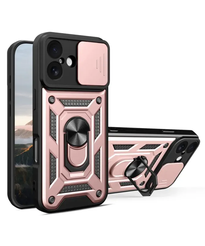Coque iPhone 17 Camera Slide Fonction Support