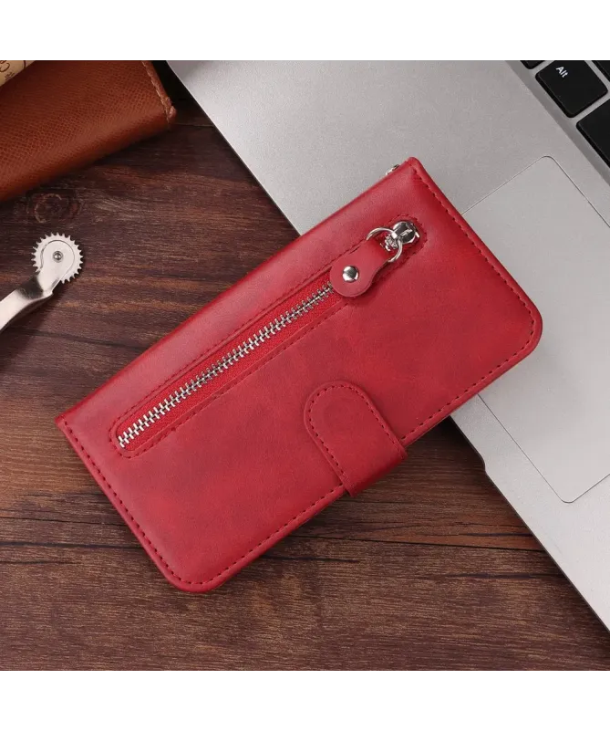 Housse iPhone 17 Zipper Pocket Fonction Support