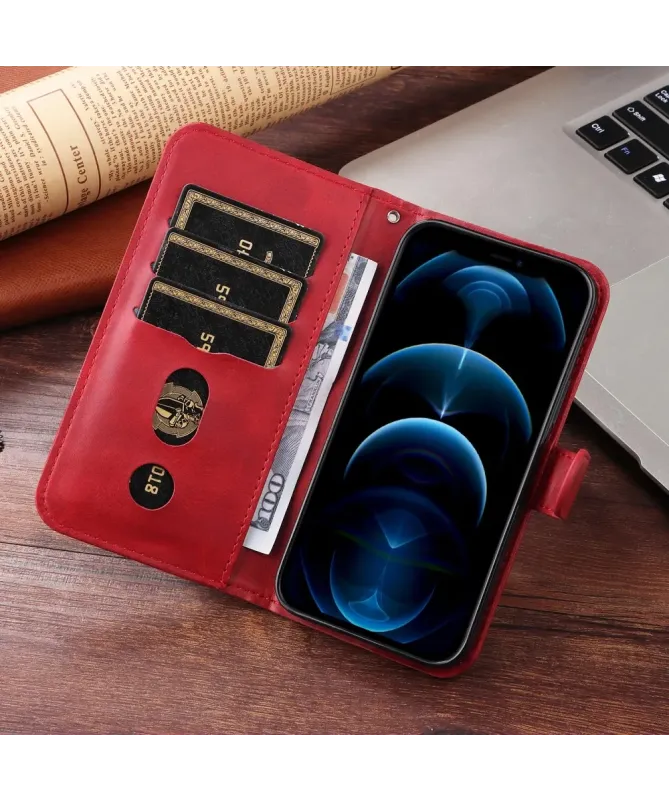 Housse iPhone 17 Zipper Pocket Fonction Support