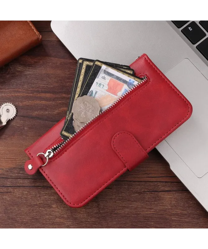Housse iPhone 17 Zipper Pocket Fonction Support