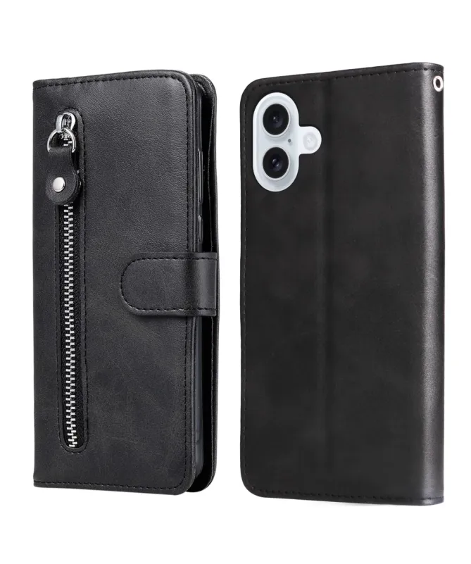 Housse iPhone 17 Zipper Pocket Fonction Support