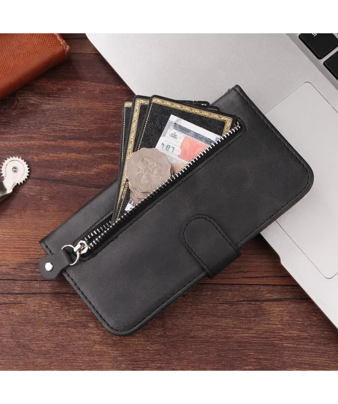 Housse iPhone 17 Zipper Pocket Fonction Support