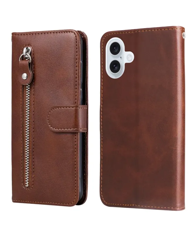 Housse iPhone 17 Zipper Pocket Fonction Support