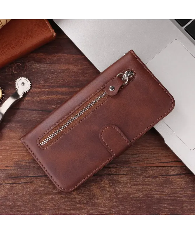 Housse iPhone 17 Zipper Pocket Fonction Support