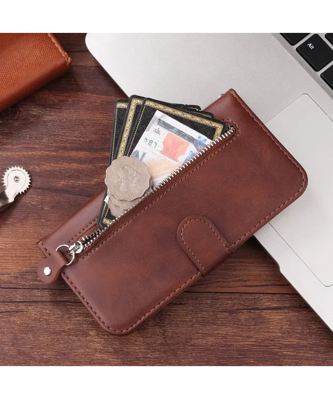 Housse iPhone 17 Zipper Pocket Fonction Support