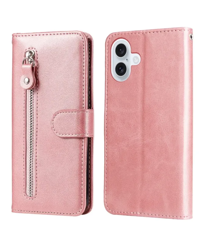 Housse iPhone 17 Zipper Pocket Fonction Support