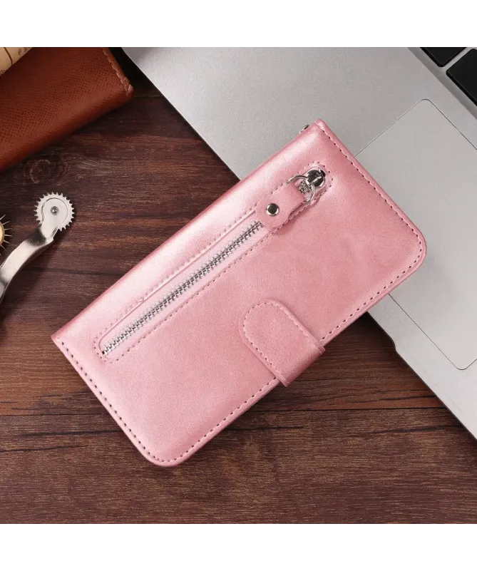 Housse iPhone 17 Zipper Pocket Fonction Support