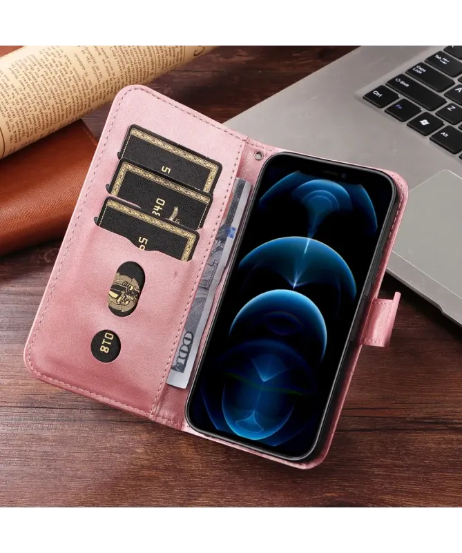 Housse iPhone 17 Zipper Pocket Fonction Support