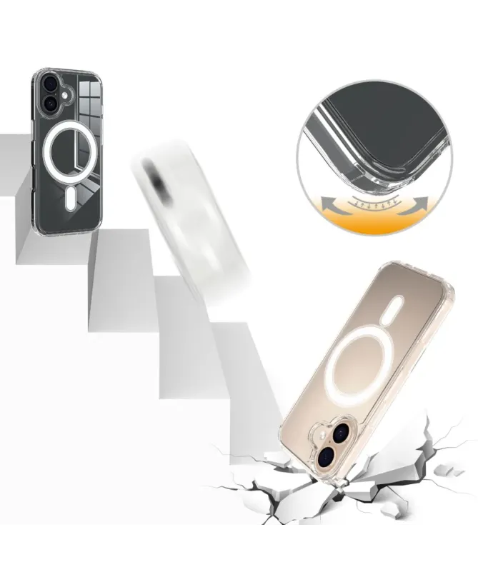 Coque iPhone 17 Transparente MagSafe | Sorra
