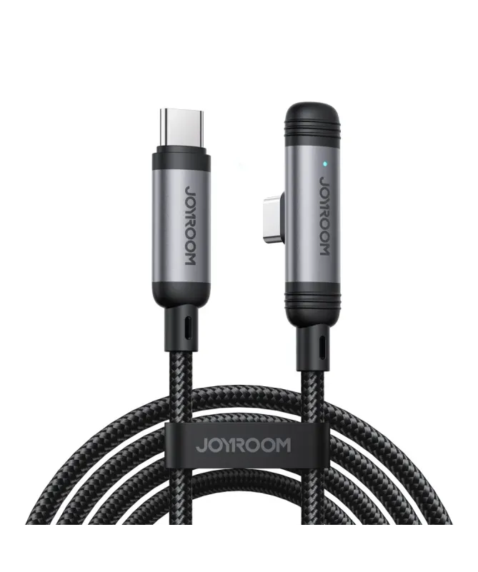 Câble Joyroom USB-C vers USB-C 60W Coudé 1.2m | JR-SC1A