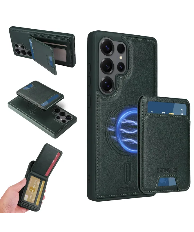 Coque Samsung Galaxy S25 Ultra avec Porte-Carte Amovible | Bréno