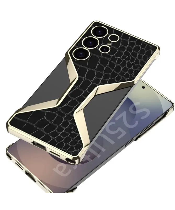 Coque Samsung Galaxy S25 Ultra Finition Croco | Kael