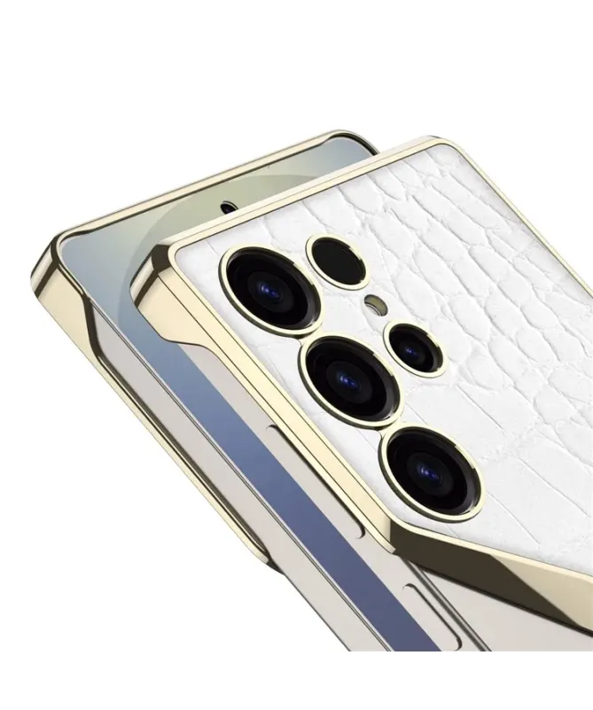 Coque Samsung Galaxy S25 Ultra Finition Croco | Kael