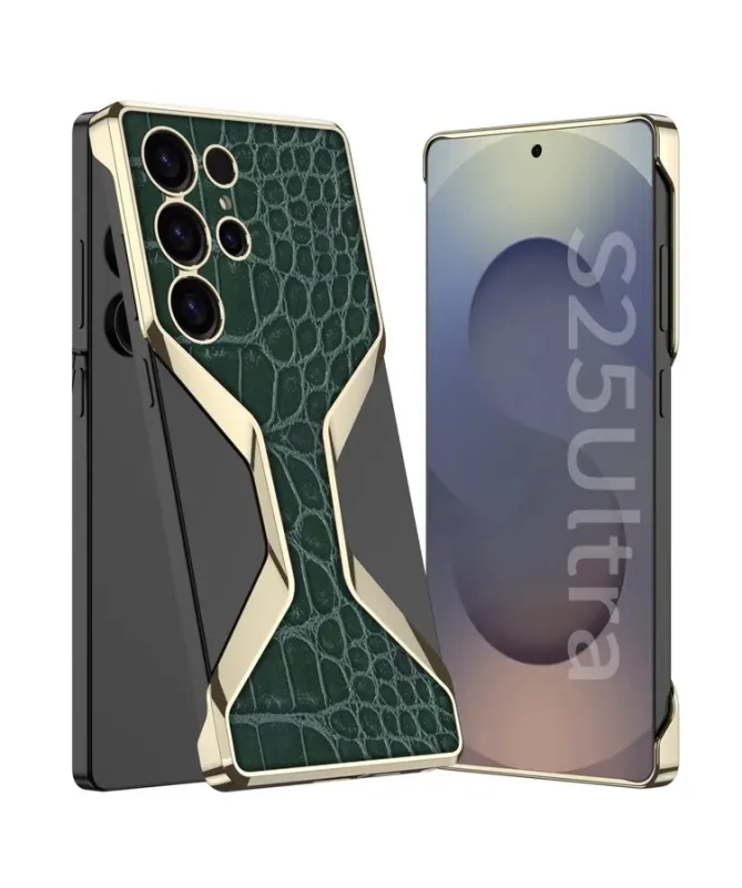 Coque Samsung Galaxy S25 Ultra Finition Croco | Kael