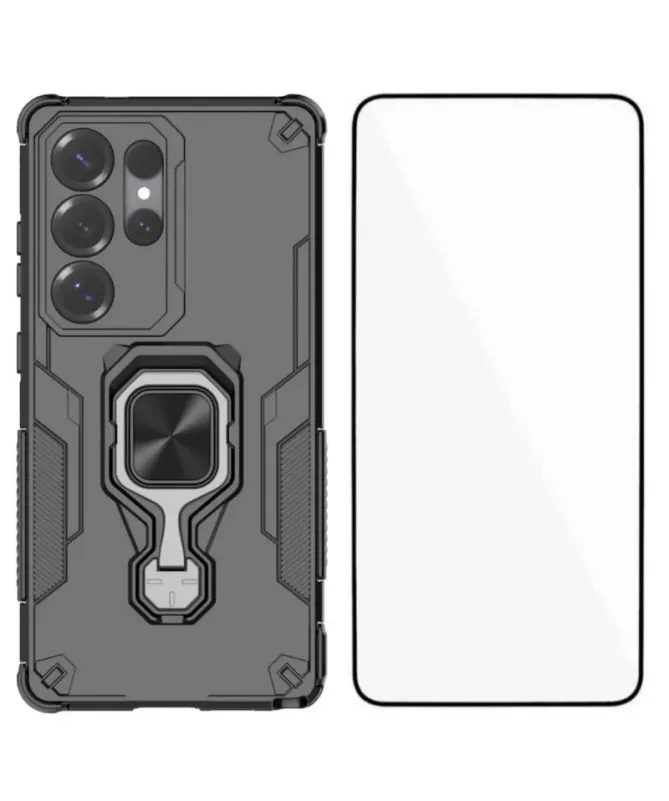 Coque Samsung Galaxy S25 Ultra | Support et Verre Trempé