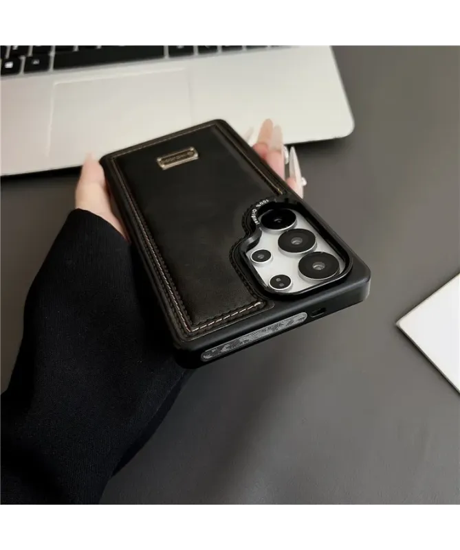 Coque Samsung Galaxy S25 Ultra Effet Cuir Rigide | Micucco