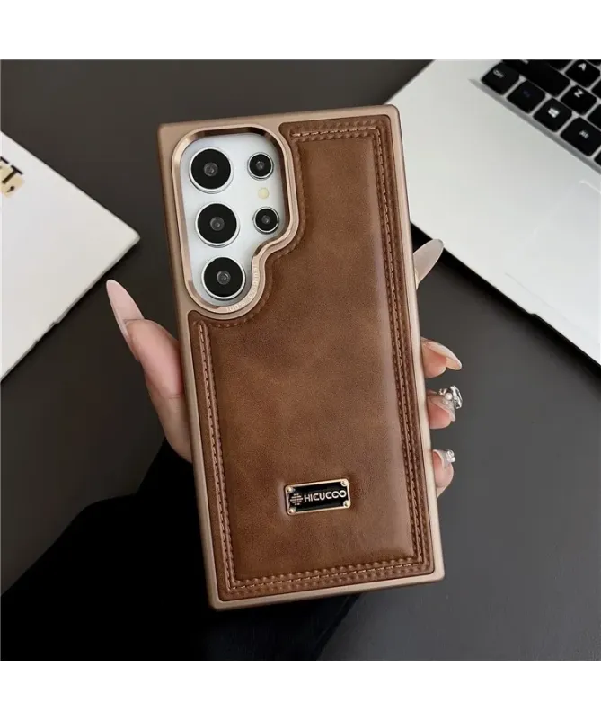 Coque Samsung Galaxy S25 Ultra Effet Cuir Rigide | Micucco
