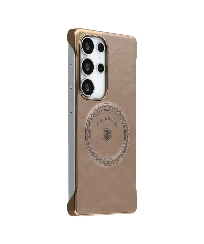 Coque Samsung Galaxy S25 Ultra Finition Cuir Magnétique | Revia