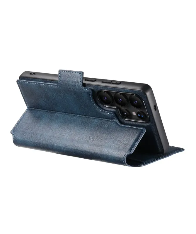 Housse Samsung Galaxy S25 Ultra Magnétique Texture Cuir | Suten