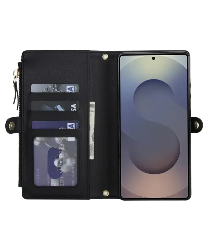 Housse Samsung Galaxy S25 Ultra Détachable Portefeuille | Elina