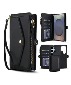 Housse Samsung Galaxy S25 Ultra Détachable Portefeuille | Elina