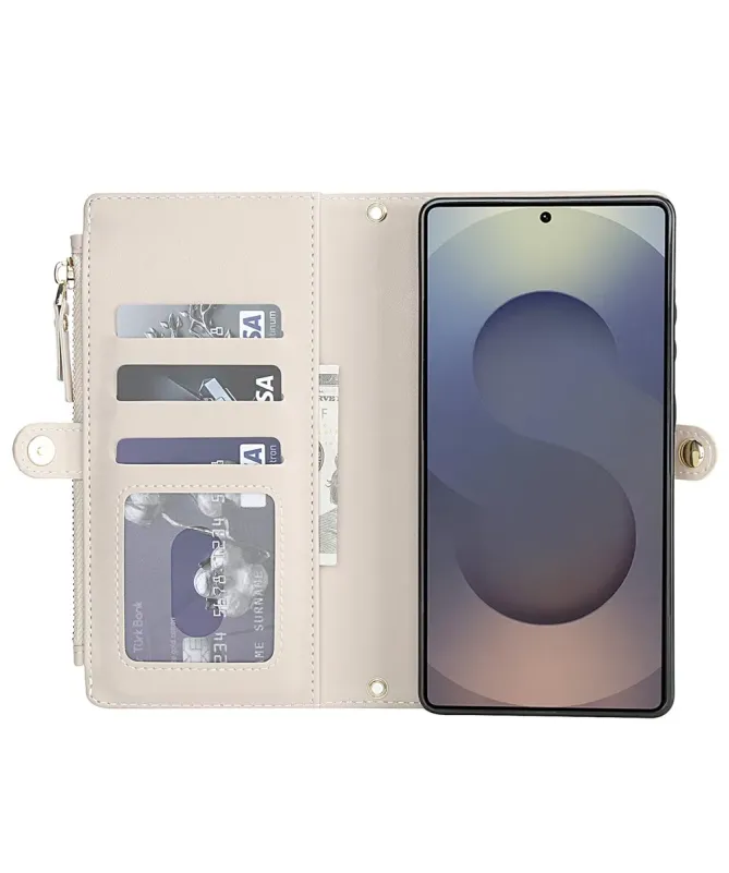 Housse Samsung Galaxy S25 Ultra Détachable Portefeuille | Elina