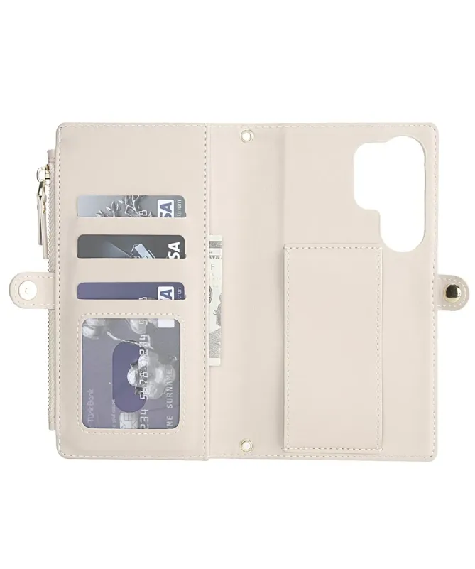 Housse Samsung Galaxy S25 Ultra Détachable Portefeuille | Elina