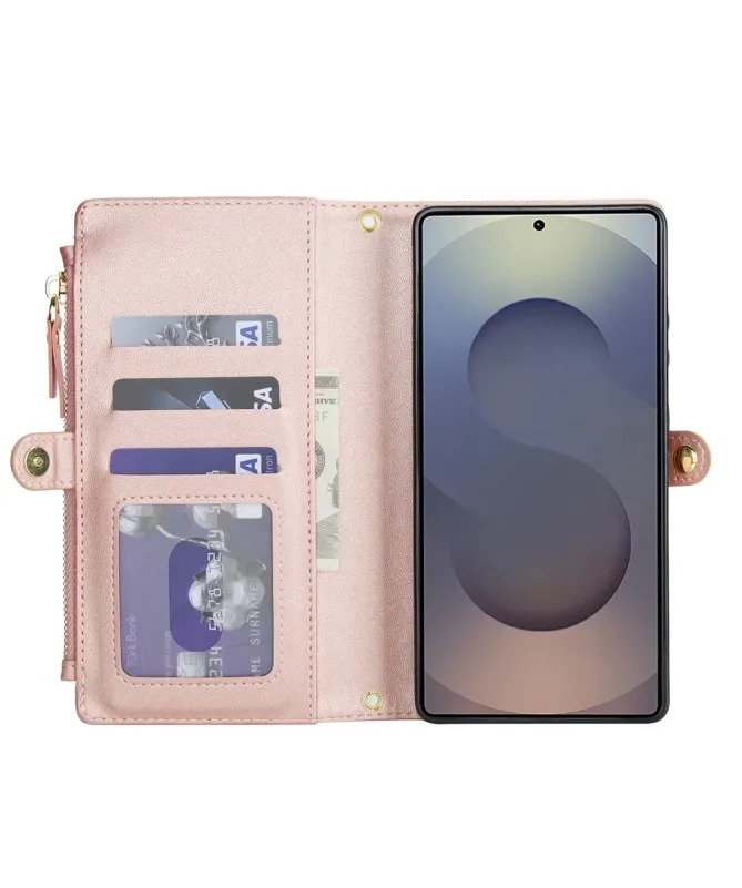 Housse Samsung Galaxy S25 Ultra Détachable Portefeuille | Elina