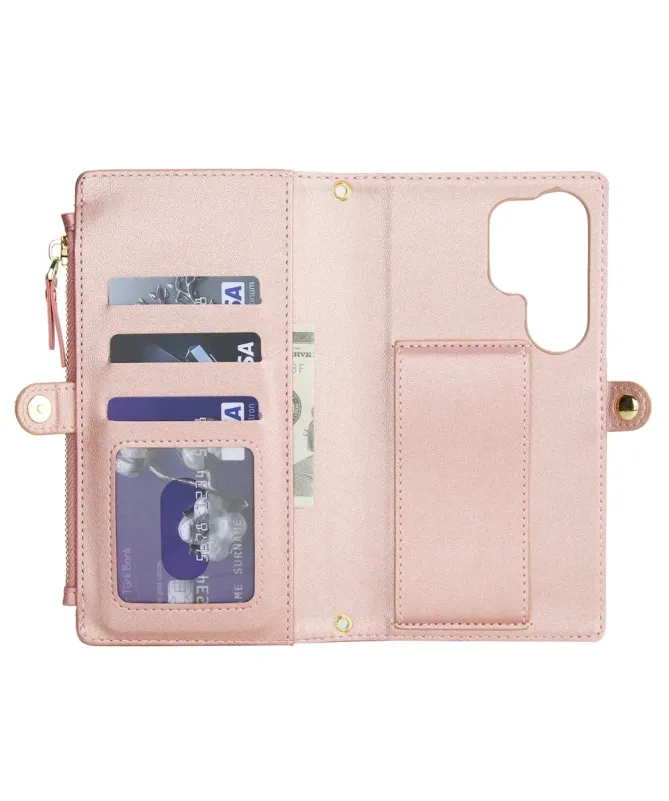 Housse Samsung Galaxy S25 Ultra Détachable Portefeuille | Elina