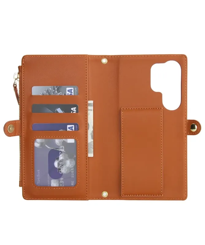 Housse Samsung Galaxy S25 Ultra Détachable Portefeuille | Elina