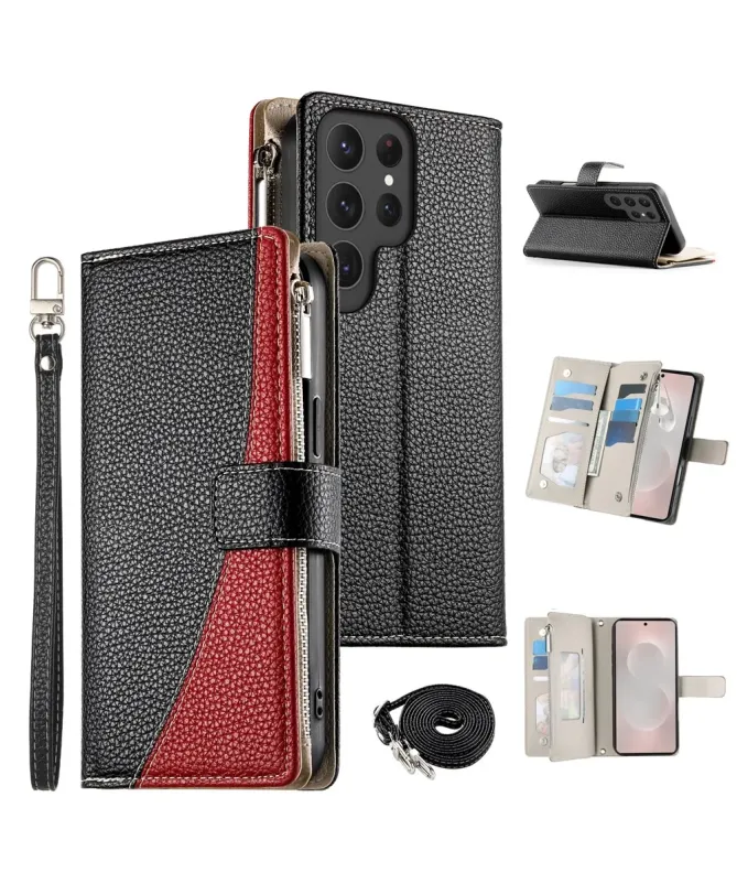 Housse Samsung Galaxy S25 Ultra Portefeuille à Sangles | Liora