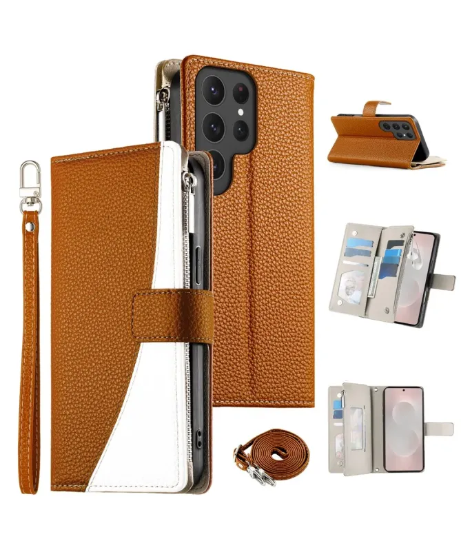 Housse Samsung Galaxy S25 Ultra Portefeuille à Sangles | Liora
