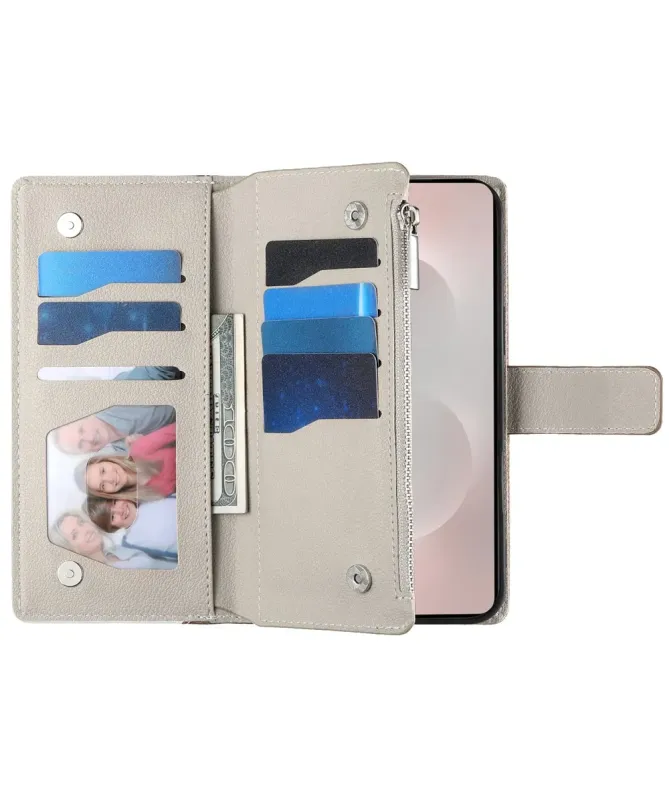 Housse Samsung Galaxy S25 Ultra Portefeuille à Sangles | Liora