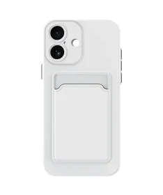 Coque iPhone 17 silicone porte carte | Mia