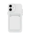 Coque iPhone 17 silicone porte carte | Mia
