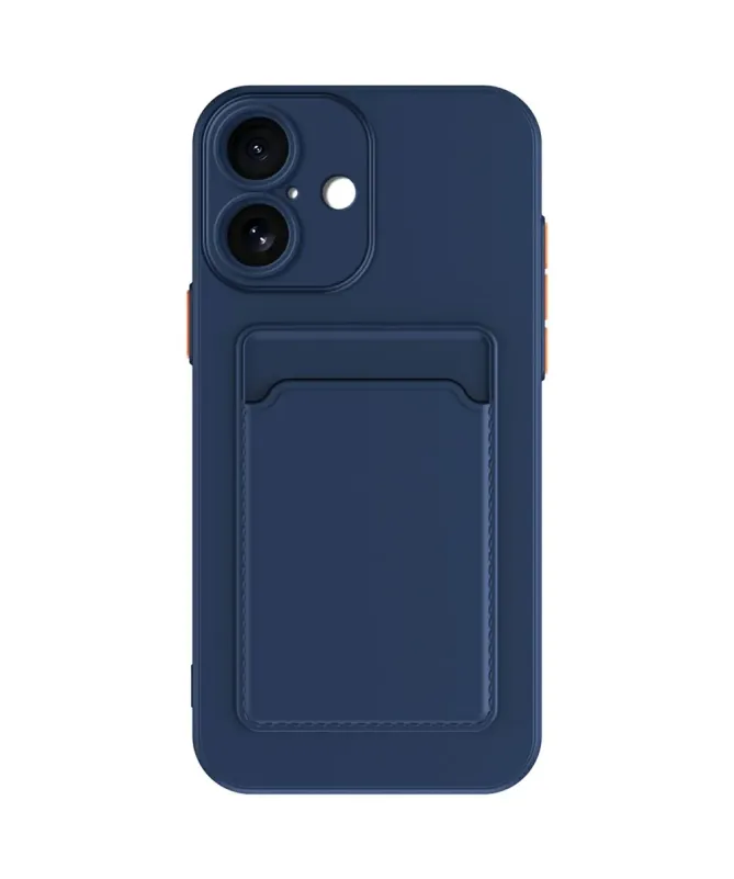 Coque iPhone 17 silicone porte carte | Mia