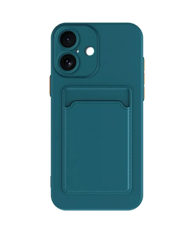 Coque iPhone 17 silicone porte carte | Mia