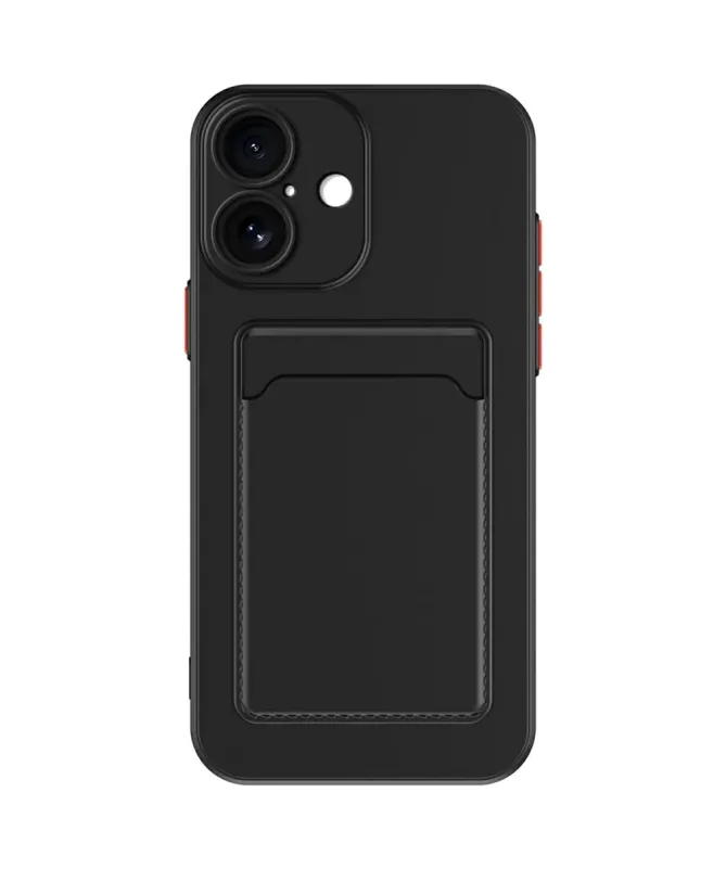 Coque iPhone 17 silicone porte carte | Mia