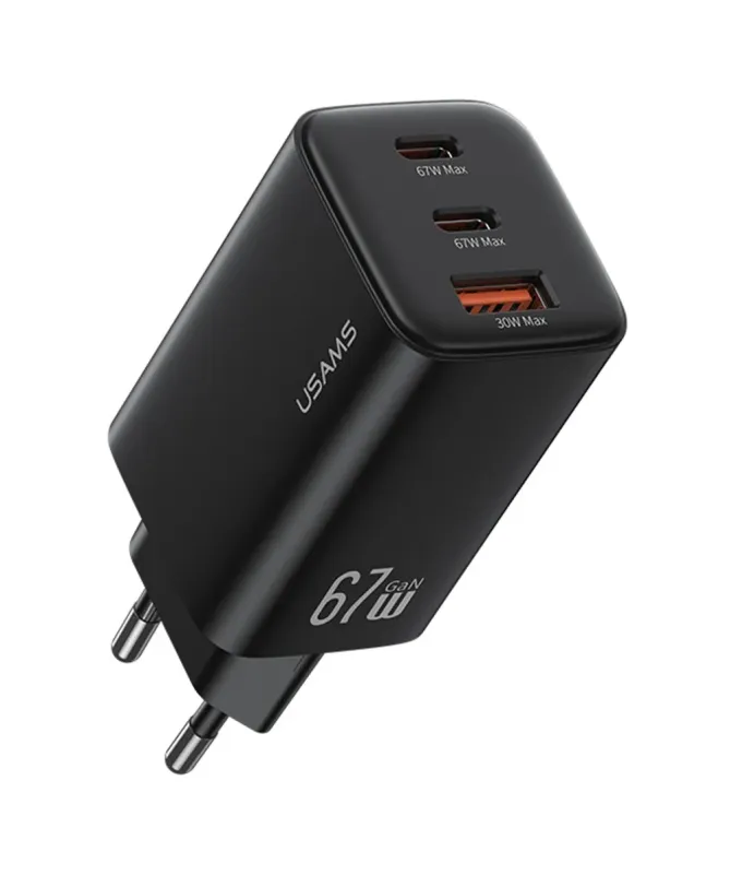 Chargeur Rapide 67W GaN USB-C / USB-A 3 Ports | Vultra