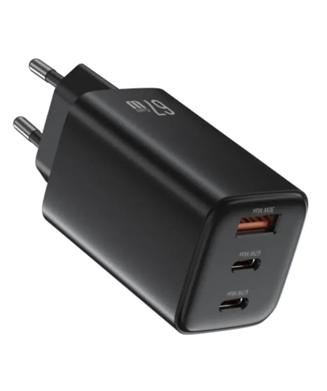 Chargeur Rapide 67W GaN USB-C / USB-A 3 Ports | Vultra