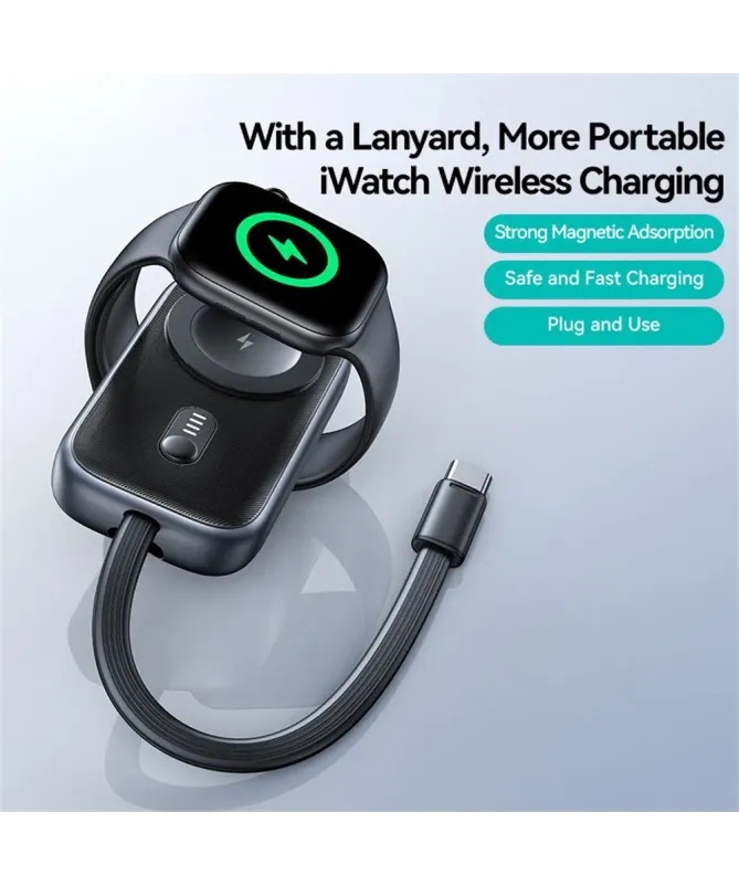 Chargeur Apple Watch Sans Fil avec Câble USB-C Intégré | Tarnish
