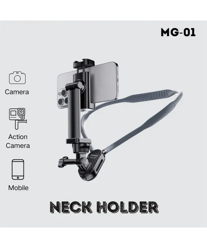 Support tour de cou MG-01 pour smartphone et caméra