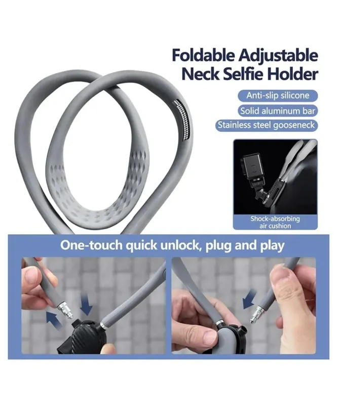 Support tour de cou MG-01 pour smartphone et caméra