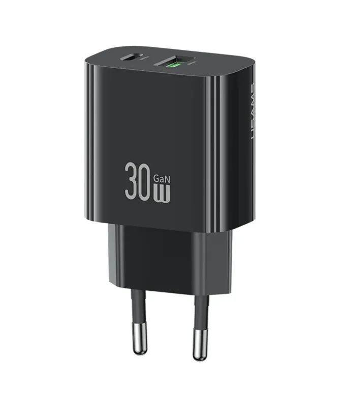 Chargeur Rapide 30W USB-A + USB-C GaN Compact | CC316 T65