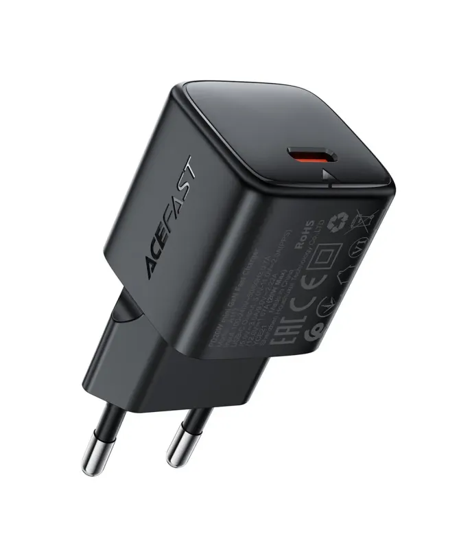 Chargeur Rapide 20W USB-C GaN Mini | ACEFAST P2 EU